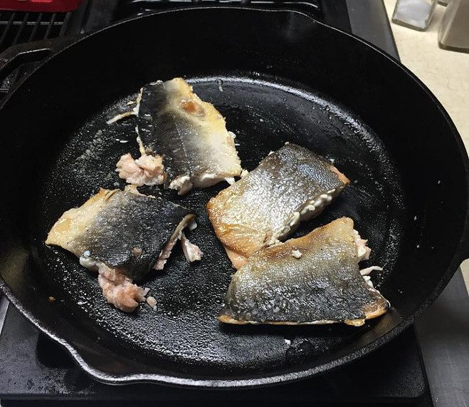 How Do I Keep Salmon Skin From Sticking to My Cast Iron Skillet? 6